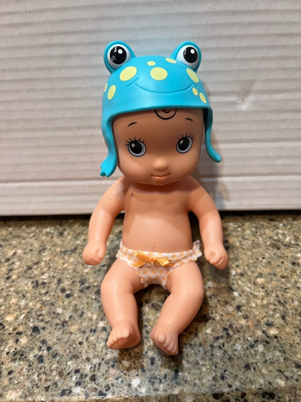 Wee Waterbabies Froggie Frog Baby Doll Just Play Boy Plastic Doll